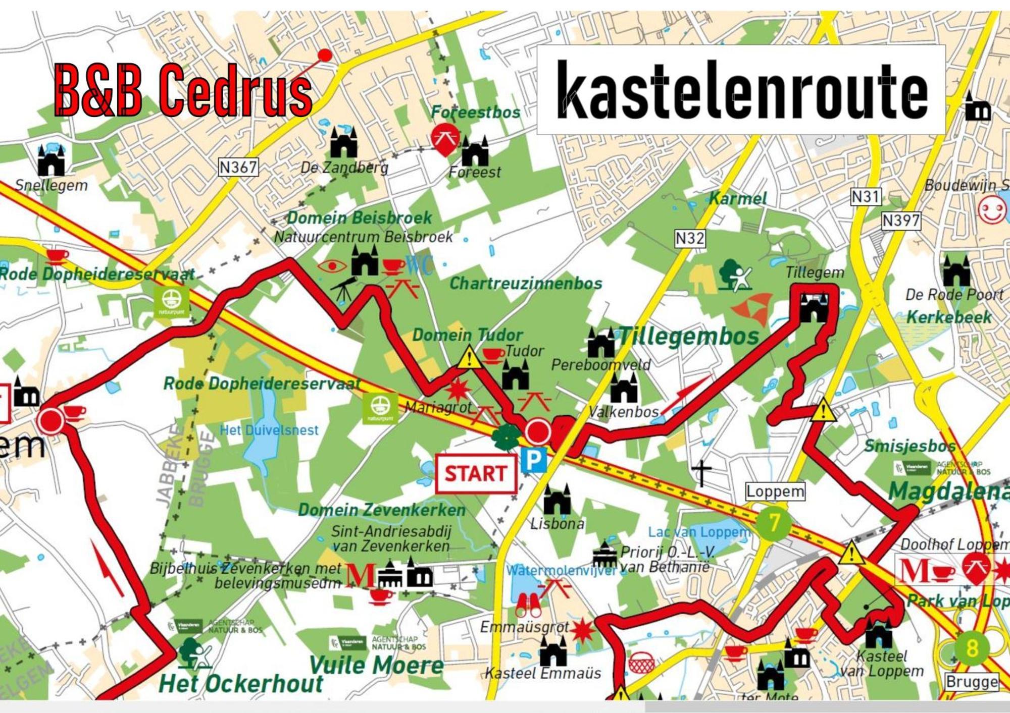 亚贝克Cedrus住宿加早餐旅馆 外观 照片